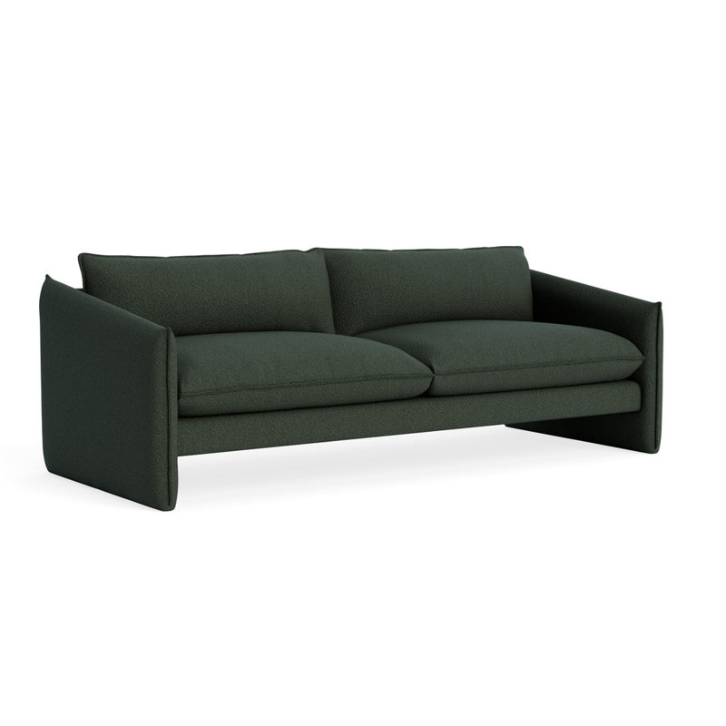 MTO - Softmore Sofa, Vos Evergreen, 34" H x 96" W x 40" D
