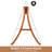 Kupang Solid Wood Porch Swing Stand-119543933
