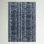 Tapis bleu sarcelle à rayures Clun-1075240839