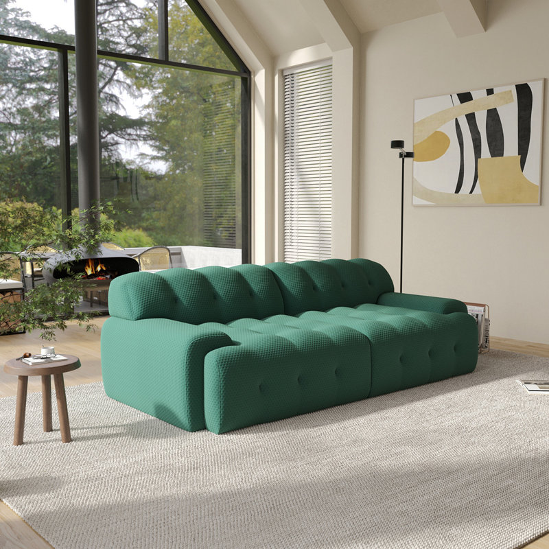 Causeuse Bubble, Vert