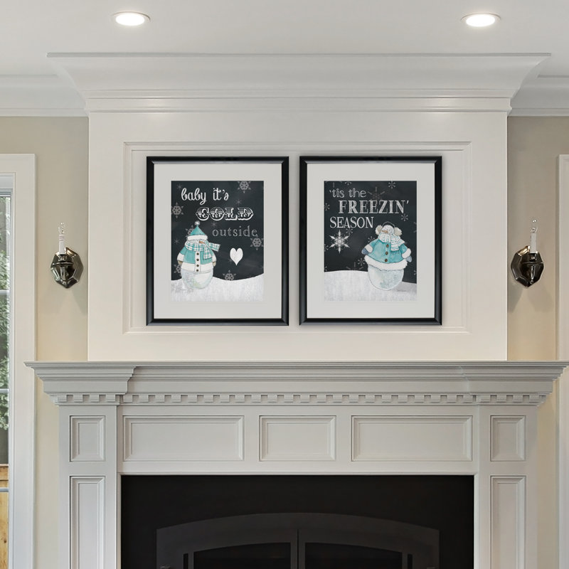 " Baby It " 2 - Pieces, Black Framed