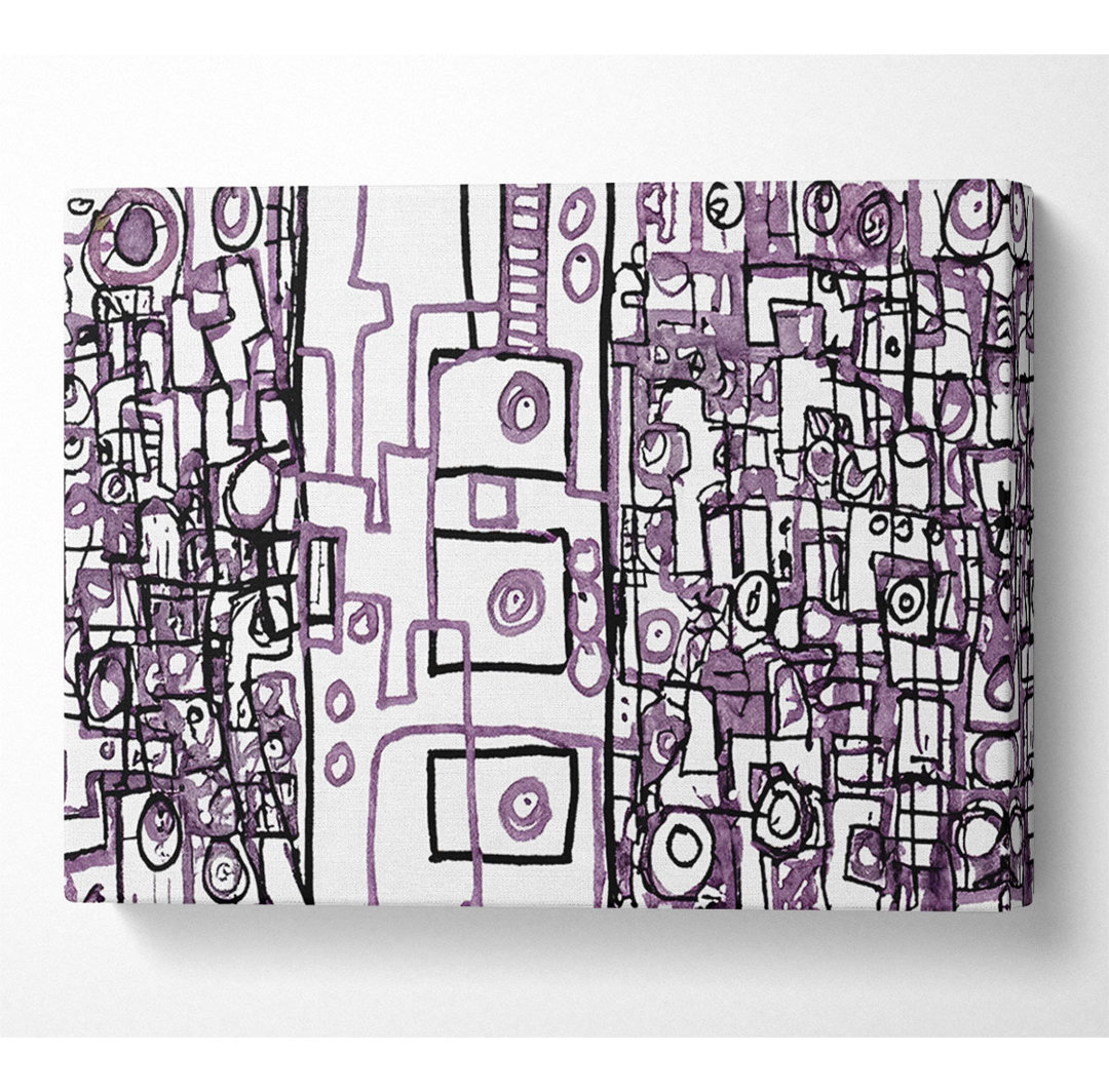 Perplexity Lilac - Wrapped Canvas Kunstdrucke