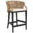 Natural/White Seat/Black Frame selected