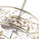 Sylvia 20" Caged Crystal Ceiling Fan With Remote Control and Light Kit Included