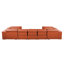 Canapé modulaire 5 pièces DivanItalia Camel-59004920