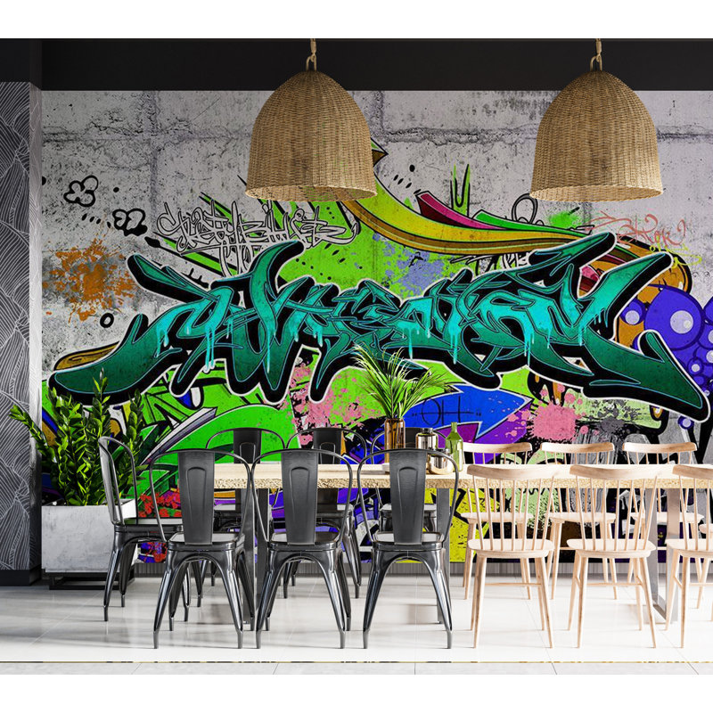 Murale pelez et collez Hafizur, L 3,41 pi x l 57 po