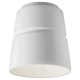 Logan Single Light Ceramic Flush Mount