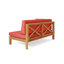 BANC D'ANGLE EN BRAVA AVEC TABLE BASSE BRAVA