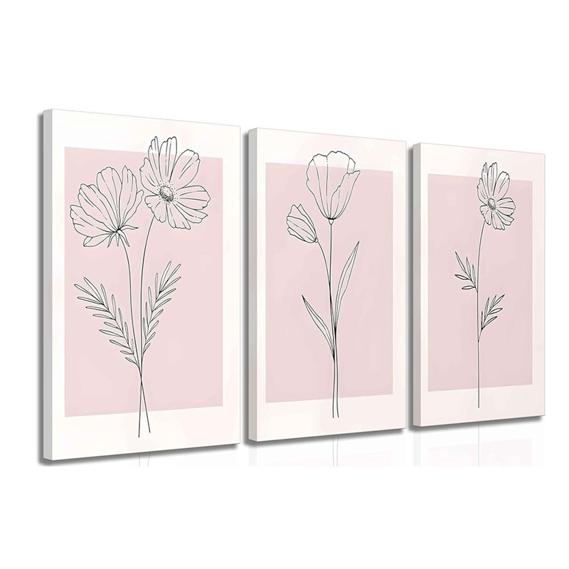 3 Piece Wrapped Canvas Print