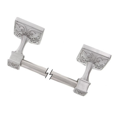 Fleur De Lis Wall Mounted Towel Bar