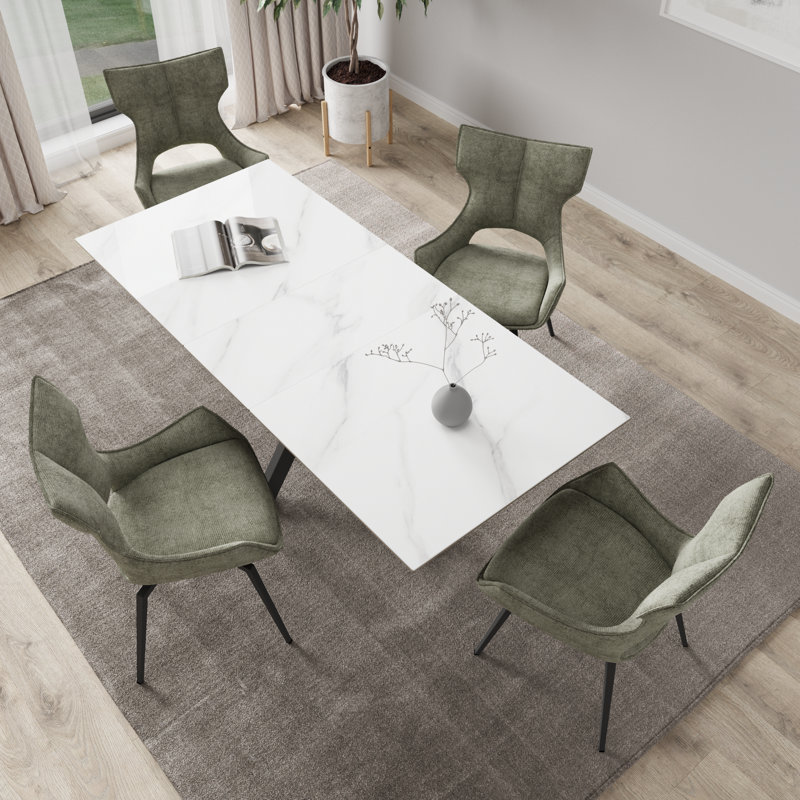 4 - Person Dining Set, Green