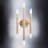Steel Candle Wall Light