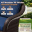 Chaise berçante pivotante pour 2 personnes-412624937