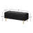 Eckman Velvet Upholstered Storage Bench