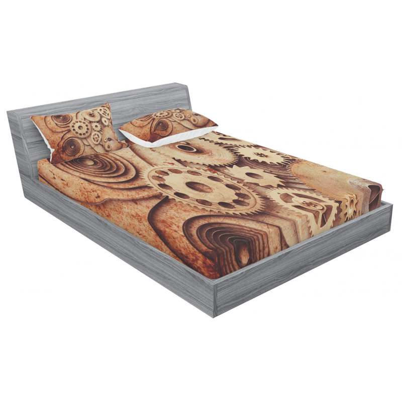 Microfiber Sheet Set, Queen Sheet Set with Fitted Sheet