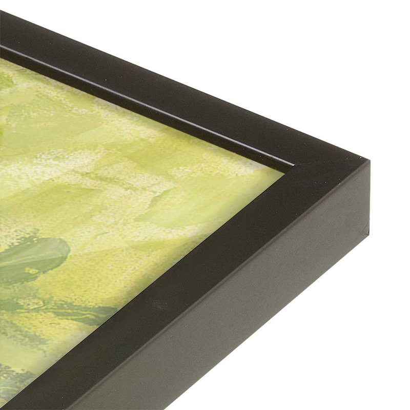 Reproduction d'art, «Some Settling May Occur» par Janet Itsne, H 36 po x l 24 po, Cadre ouvert sans passe-partout, Black