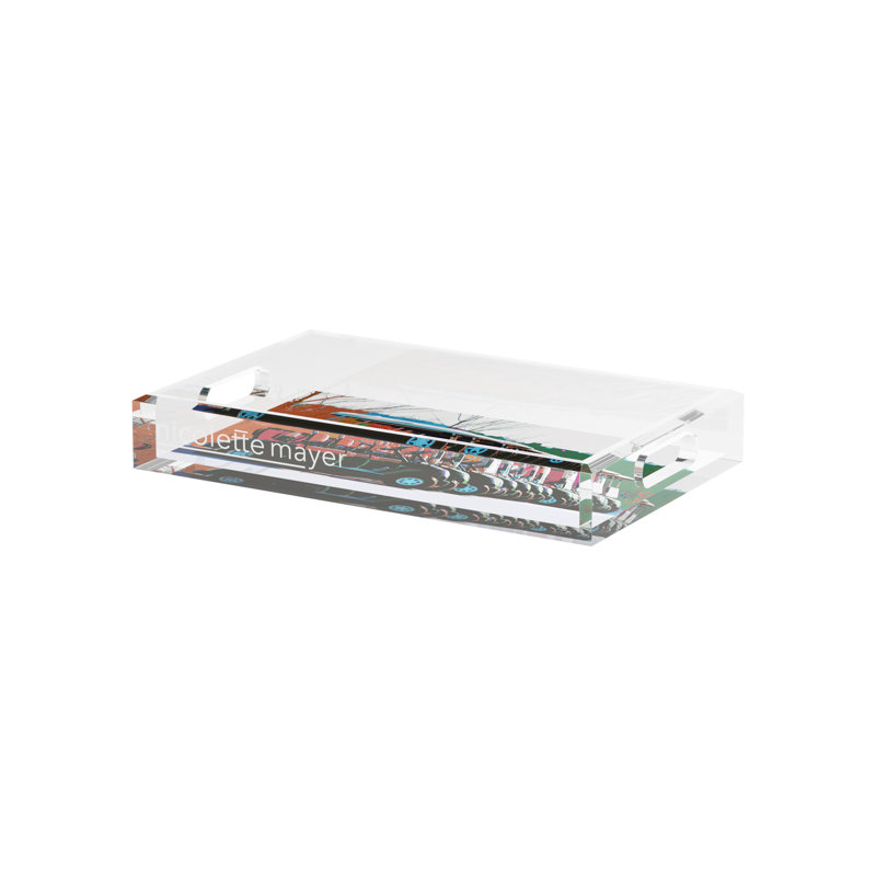 Decorative Tray, 2" H x 12.5" W x 7.75" D, Fall