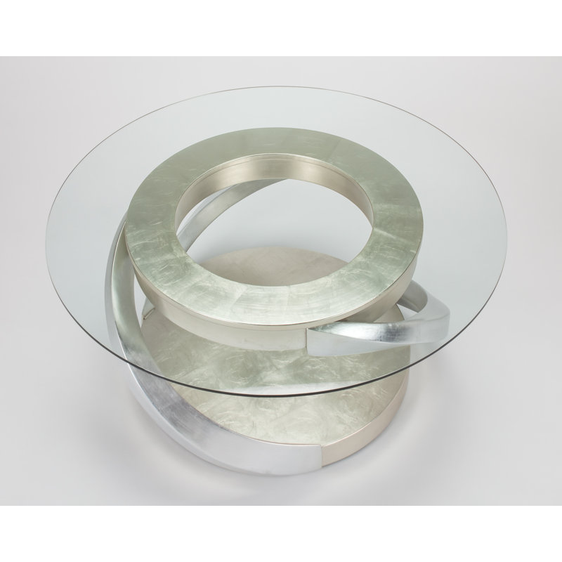 Glass Top Single Coffee Table