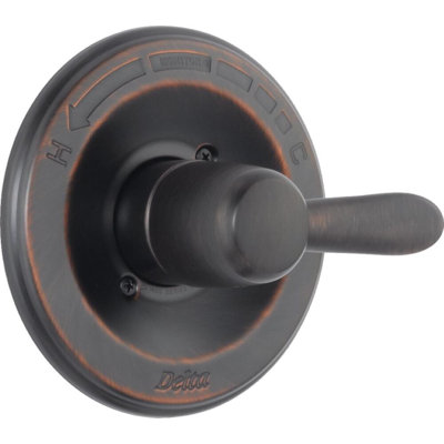 Garniture de robinet thermostatique avec poignées leviers Lahara