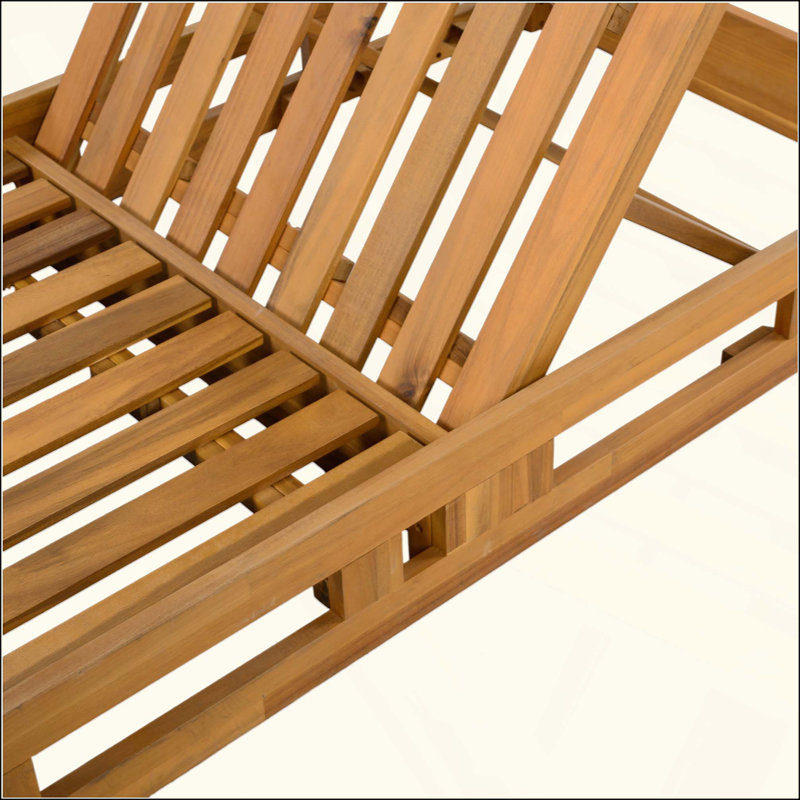 FAUTEUIL RÉGLABLE EN BOIS ACACIA
