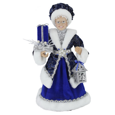 16" Brilliant Blue Mrs. Claus