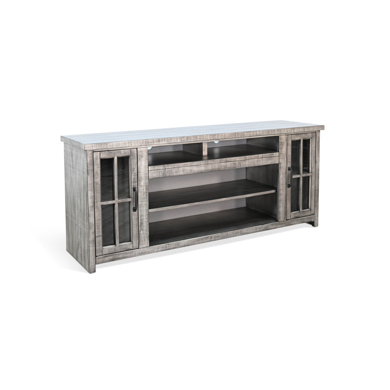 Console multimédia 76 po, Gris