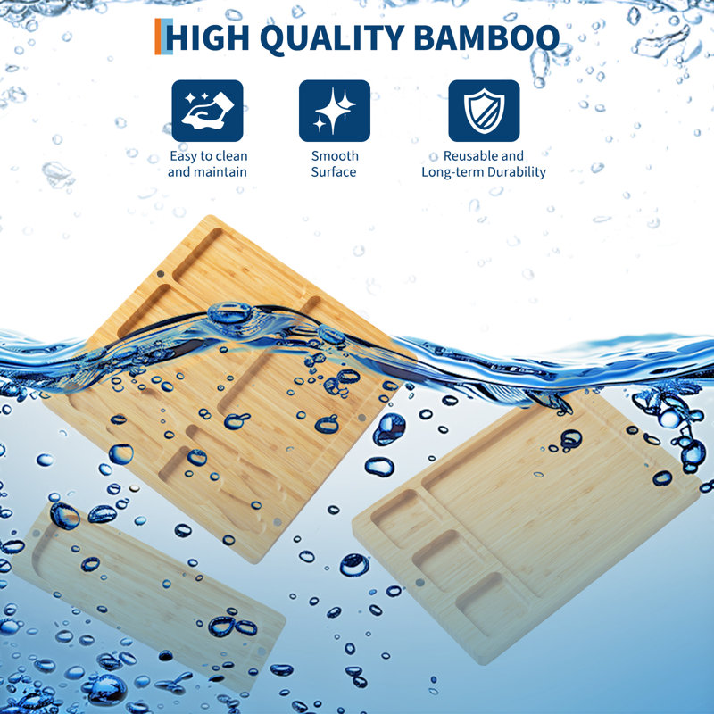 Ensemble de 3 planches 3 en 1 en bambou