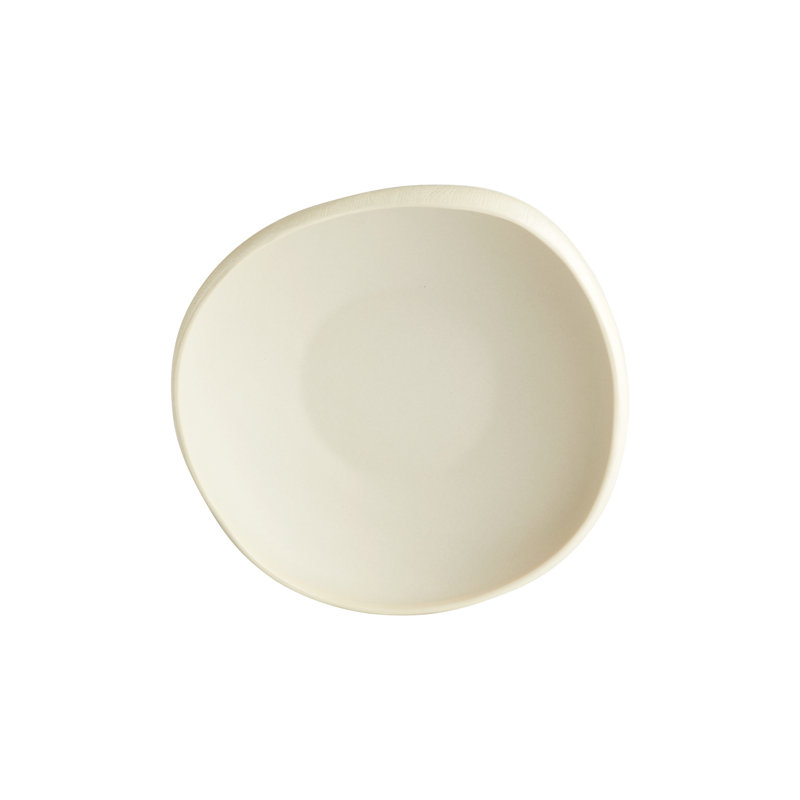 Elon Ceramic / Porcelain Decorative Bowl, 3.5" H x 13.5" W x 13.25" D