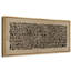 «Geomet Line», art abstrait Wabi Sabi brun et noir, images murales neutres de style Mid-Century, impression sur toile encadrée-111565896-98042123