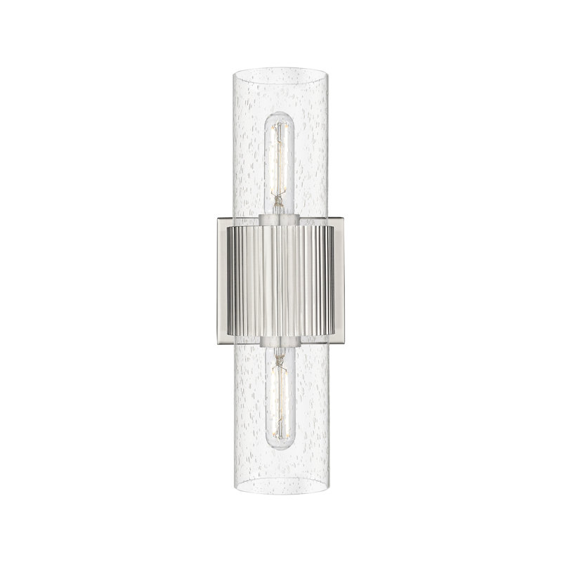 Éclairage pour meuble-lavabo mural 7 po Bolivar, Bullé, Nickel satiné