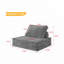 Chaise sans accoudoir pour modulaire modulaire
