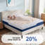 Matelas en mousse viscoélastique de base 6 po (neuf) 6 po, sans fibre de verre, toucher moyen, mousse viscoélastique fraîche, sécuritaire et confortable, matelas dans une boîte-311803283