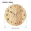 Maurertown Wood Wall Clock