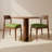 31.5-inch Solid Wood Top with Solid Wood Legs Round Modern Dining Table