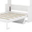 Lit escamotable avec bureau, lumières DEL et station de charge USB-299056868