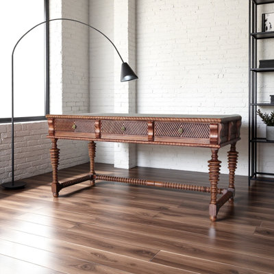 Southeast Asian style solid wood desk