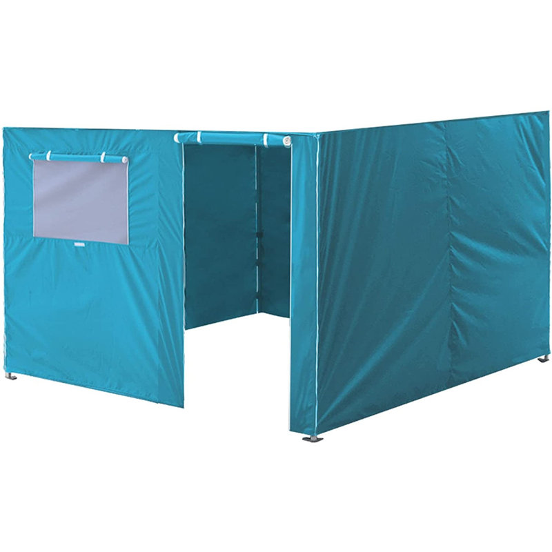 Mur latéral Moguel, Bleu turquoise, H 49,2 po x l 120 po x P 120 po