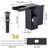 LED 3 Colors Changing Bathroom Waterfall Faucet Vanity Sink Faucet One Hole Single Handle With Drain-104235556