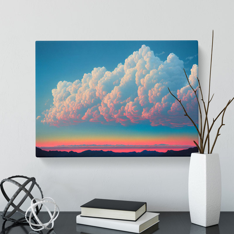 Glorious Clouds - Wrapped Canvas, 35cm H x 50cm W x 3cm D
