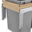 Rev-A-Shelf Pull Out Top Mount Trash Can w/Soft-Close-65711709-65711708