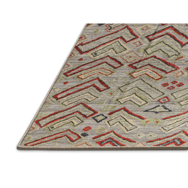 Abstract Indoor Rug, Rectangle 5' x 7'