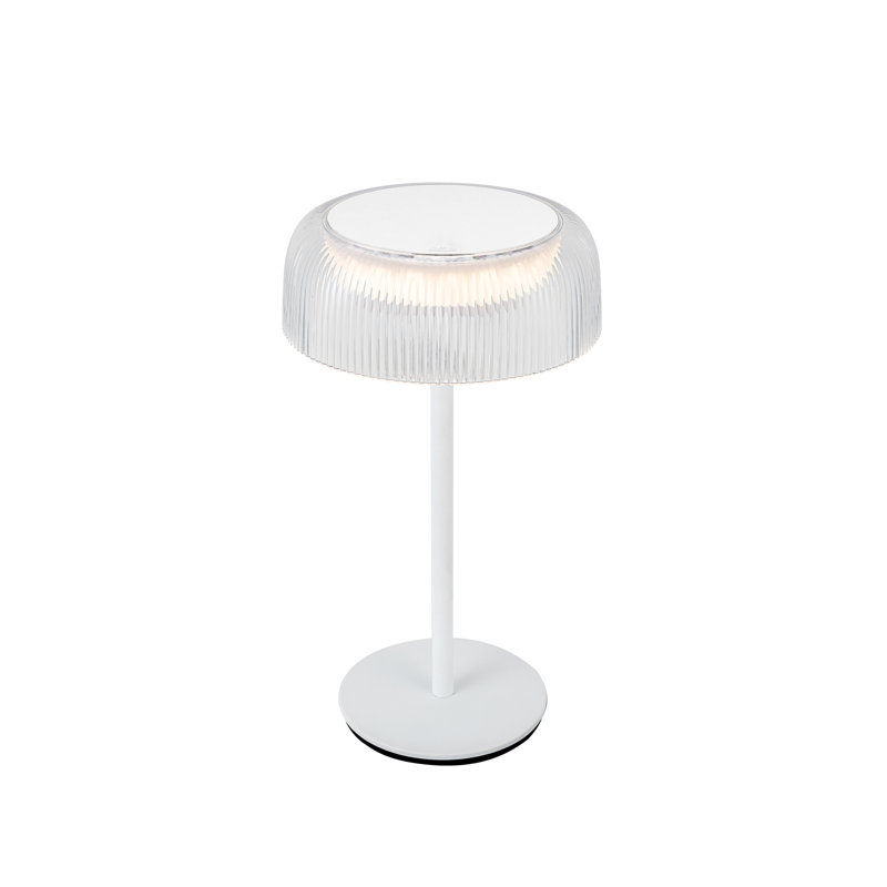 Lampe de table DEL 6 po Brilla, Blanc
