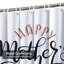 Rideau de douche avec 12 crochets Happy Happy’s Day-1130220192