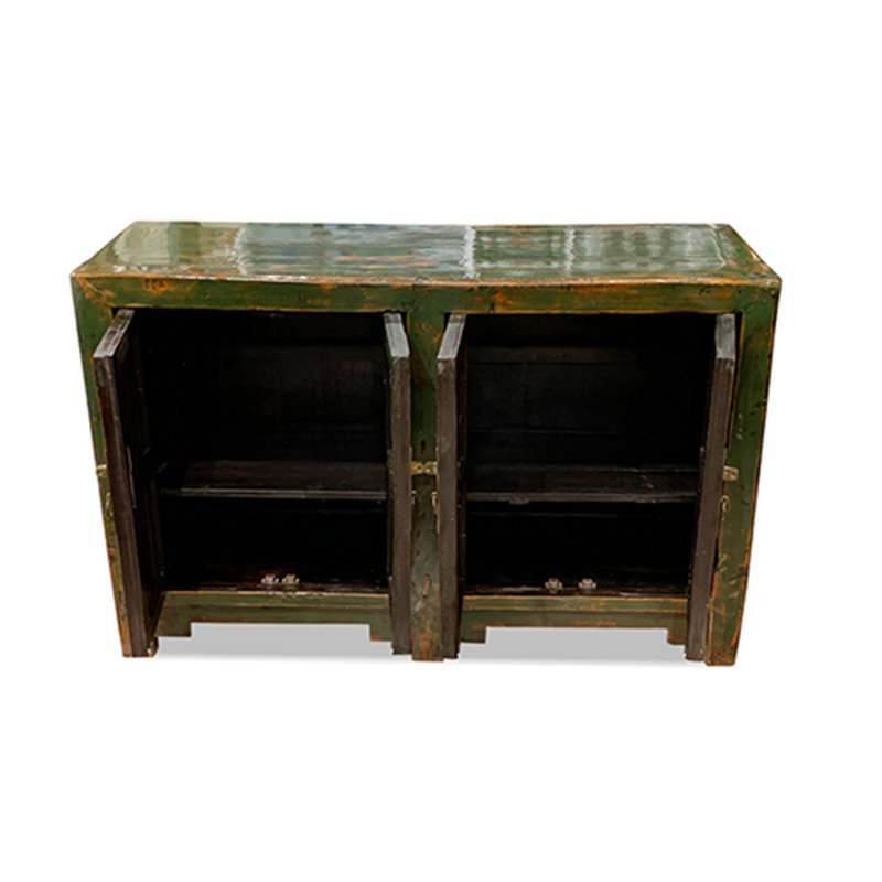 Distressed Green Sideboard