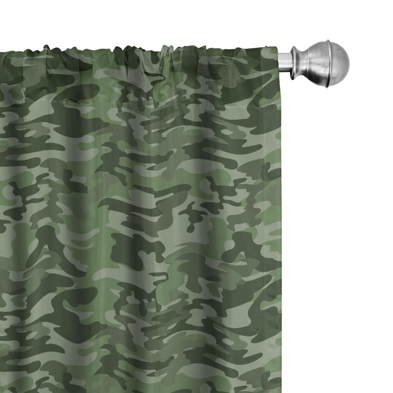 Panneau coulissant semi-diaphane avec passe-tringle Forest, 28 po x 95 po