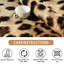 Tapis en similicuir à imprimé animal pour l'intérieur, adapté pour les salons, les chambres à coucher et les bureaux.