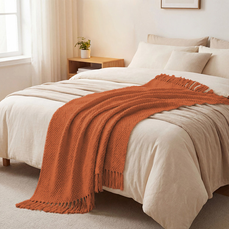 Sofa Slipcover, Terracotta