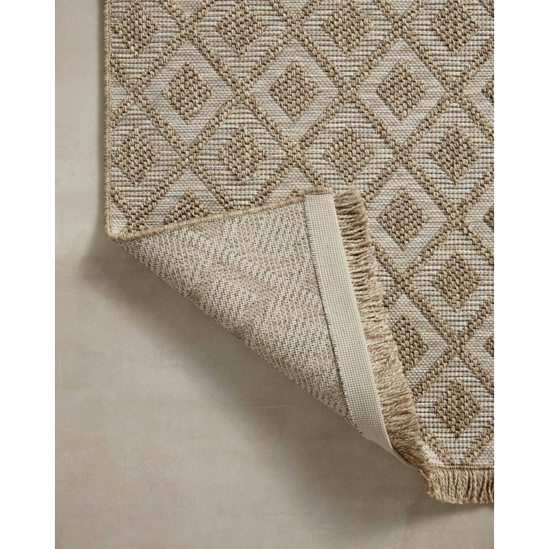 Tapis intérieur / extérieur Loloi II Dawn, Rectangle 5 pi 1 po x 7 pi 7 po