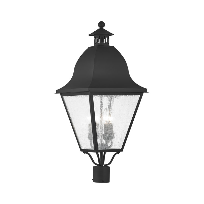 Beverli Seeded Lantern Head, Black