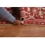 Tapis oriental géométrique Heriz Serapi noué à la main 10 x 13